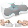 Z-hom Cuscino Cervicale, Memory Foam, 36 x 60 x 8/13 cm comodo cuscino cervicale per dormire, ideale per chi dorme sul fianco, Federa Sfoderabile e Lavabile