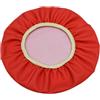 Generic Cuscino per Sgabello Cuscino per Sedia Rotondo Sedile Impermeabile Coprisgabelli in Pelle per Sgabello da Bar Rotondo Sgabello Sedie da Pranzo(Red,35cm)