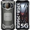 DOOGEE S200 Rugged Smartphone 5G Android 14, 32GB RAM+256GB/2TB ROM Telefono Indistruttibile, 10100mAh(33W) Cellulare Antiurto, 6.72 FHD+ 120Hz, 100MP+20MP Visione Notturna, IP68/ 5G Dual SIM/NFC