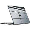 FINTIE Custodia Compatibile con 13.8 Pollici Microsoft Surface Laptop 7 2024 (Modello: 2036) - Cover Rigid Protettivo Guscio Rigido Case, Trasparente Nero