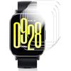 Vauki 4 Pezzi Vetro Temperato per Xiaomi Redmi Watch 5 Active, Durezza 9H Pellicola Protettiva, Antigraffio Senza Bolle Ultra HD Chiaro Installazione Facile Sensibile al tocco Vetrino Protezione