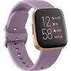 YLK Cinturino per Fitbit Versa 2/Fitbit Versa/Fitbit Versa Lite, Cinturino Silicone di Morbido Traspirante per Donna e Uomo (Viola)