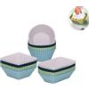 YYUEZHI Set Di 24 Stampi In Silicone Per Dolci, Stampi In Silicone Per Dolci, Pirottini Silicone Muffin, Stampi Muffin Silicone, Stampi Riutilizzabili E Antiaderenti Per Torte, Creme E Budini
