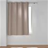 Douceur d'Intérieur, Tenda con occhielli (140 x 180 cm) Crepuscolo lino, 100% oscurante Chambray tinta unita