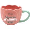 Mr. Wonderful - Tazza 3D Rosa - By your side, it's always spring - Capacità: 330 ml