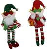 Euromarchi L.GREEN/RED GNOMO 42cm 65016