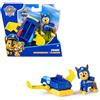 PAW Patrol Air Rescue, Personaggio di Chase con Aereo Giocattolo con Ali Pieghevoli, Giocattoli per Bambini e Bambine dai 3 Anni in su