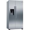 Bosch Hausgeräte Bosch KAI93VIFP Serie 6 frigorifero americano side-by-side 178,7 x 90,8 cm, raffreddamento da 368 l + congelamento da 165 l, NoFrost mai più sbrinare, illuminazione a LED uniforme