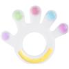 Haakaa Massaggiagengive Neonati, Dentizione Neonati Giocattoli 3+ Mesi, Silicone Senza BPA, Forma di Palma Colorato
