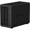 Synology Soluzione NAS desktop DS720+ 4 TB a 2 alloggi, installata con 2 unità IronWolf Seagate da 2 TB