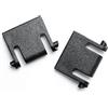 NORMICHIC Set di 2 piedini per tastiera per computer Corsair K66 K68 K55, parti di ricambio per tastiera meccanica accessori (nero)