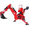 GeoTech-Pro BHF 225 - Retroescavatore per trattore fisso
