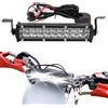BIUGERCN Faretti LED Moto Dirt Pit Bike Lampada Faro 60W 2500Lm Kit Luce di Guida 22mm Manubrio Universale per CRF XR EXC XC TE FE KLX PW 50cc 80cc 110cc 150cc 250cc，impermeabile Risparmio energetico
