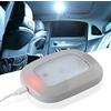Yifengshun 10LEDs Plafoniere per auto auto Universale USB ricaricabile Wireless LED Dome Light bianco per interni auto, rimorchi, camion