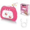 m MU 【Non bisogno batterie】m Mu Giocattolo Pop It elettronico Fidget ricaricabile, 4 modalità, 120 livelli, in Silicone. Console di Gioco a Decompressione Pop It Elettronico. per Bambini e Adulti.