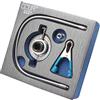 CCLIFE 1/2'' Chiave Dinamometrica Regolabile a 360° Torsiometro Misuratore di Angolo con Clip Goniometro Strumento