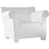 Kartell - Poltrona Bubble Club - Bianco - Polipropilene - Designer Philippe Starck