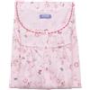 Linclalor Camicia da Notte Manica Corta in Maglina di Cotone Taglie Forti e calibrate Fino tg 64 Art.74466 (50, Cocoon Rosa)