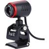 VBESTLIFE Webcam USB HD 16 MP con Microfono Integrato, Rotazione 360° e Regolazione Verticale 60°, Supporto da Scrivania e Morsetto per Monitor - Ideale per Videoconferenze, S