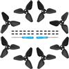 Craznick eliche per DJI Neo - lame di ricambio per drone a basso rumore ali di ricambio per DJI Neo drone accessori esclusivi cacciaviti e viti 8 pezzi
