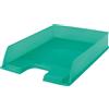 Esselte Organizer / Vassoio Porta Documenti da Scrivania Utile a Riporre Lettere e Riviste in Formato A4, Utilizzabile a Casa e in Ufficio, Gamma Colour'Breeze, 254 mm x 61 mm x 350 mm - Verde