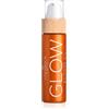 COCOSOLIS GLOW Olio Illuminante Corpo - Bio Oil - Olio Abbronzante Corpo e Viso - Ingredienti Naturali Biologici - Profumo ai Biscotti (110 ml)