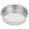 Cikonielf Filtro da caffè a Doppio Strato in Acciaio Inossidabile Filtro pressurizzato a cestello Accessori per Macchine da caffè per caffetteria Domestica(#1)