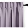 AmeliaHome Blackout - Tenda oscurante per finestre, 140 x 270 cm, colore rosa, 1 pezzo