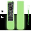CTRLBETTER Custodia Telecomando in Silicone Compatibile Con Sony Smart Android TV RMF-TX800C RMF-TX800P RMF-TX800U RMF-TX900C RMF-TX900U Telecomando Copertura Protettiva Antiurto Con Verde Fluorescente e Cordino