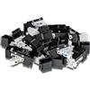 TRENDnet, TC-K25C6BK, Jack Keystone Cat6, Confezione da 25, terminazione ad Angolo di 90°, Compatibile con Cavi Cat5, Cat5e e Cat6