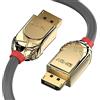 Lindy 36294 Cavo DisplayPort 1.2 Gold Line, 5 m