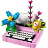 LEGO Macchina da scrivere con fiori