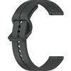 INF Cinturino in silicone da 22 mm per Samsung Galaxy Watch 3/Huawei Watch/Garmin Forerunner