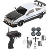 BuyWeek Macchina Telecomandata, 1:16 RC Auto 2.4GHz 4 Ruote 18 km/h Motrici RC Drift Car con Luci a LED per Bambini