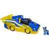 Paw Patrol Mighty Pups Charged Up Chase Trasformando Veicolo Deluxe con Luci e Suoni