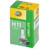 HELLA 8GH 223 498-351 Lampadina, H11, Long Life up to 3x longer lifetime, 12V, 55W, Tipo zoccolo P14,5s, Scatola, Quantità 1