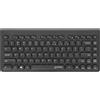 Manhattan Tastiera Manhattan Wireless Slim 82 Tasti Nero