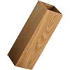 MAGICLULU Portaombrelli in Legno Khaki Per Interni Ed Esterni Cestino Organizer Per Ombrelli Stile Retro Per Casa E Giardino