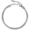 Unoaerre Bracciale Unoaerre 5010 in argento bianco catena intrecciata