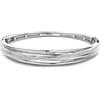 Ti Sento Milano Bracciale Ti Sento Milano rigido in argento a quattro bande con zirconi bianchi 23046ZI