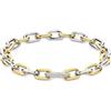 Ti Sento Milano Bracciale Ti Sento Milano a catena in argento dorato bicolore con zirconi 23052ZY