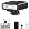 Ulanzi F12 Flash per fotocamera, Speedlite con GN12/CCT 5600K per Canon/Fuji/Sony/Nikon/Panasonic Olympus Pentax e altre fotocamere digitali SLR e fotocamere digitali con contatto singolo Hot Shoe