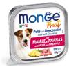 Monge Fruit Dog Vaschetta Multipack 32x100G MAIALE E ANANAS