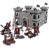 Uposao Set di giochi di guerre antiche, Set di giocattoli del castello Castello medievale Cavalieri Action Figure, Accessori per la costruzione Modello di castello giocattolo, Soldati, Scudo
