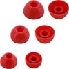 Aiivioll 6 gommini di ricambio in silicone per auricolari Beats Fit Pro/Studio, S/M/L (rosso)