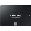 Samsung HARD DISK SSD SAMSUNG 870 EVO FINO A 2TB INTERNO SATA III 2.5" STATO SOLIDO