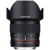 Samyang Obiettivo ultra grandangolare F2.8 ED AS NCS CS da 10 mm per fotocamere reflex digitali Nikon con chip AE per misurazione automatica (SY10MAF-N), nero