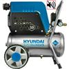 HYUNDAI COMPRESSORE ARIA COMPRESSA ELETTRICO 24 LT SILENZIOSO SILENZIATO PORTATILE