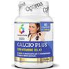Colours Of Life Calcio Plus - Integratore di Calcio - per Mantenimento di Ossa e Denti - Senza Glutine, per vegetariani 60 Compresse Colours Of Life