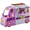 Disney Princess Hasbro Disney Princess Camioncino dei Gelati Principesse Disney Comfy Squad, Camper per Bambole con 16 Accessori